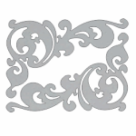 Chipboard Filigree French 2'S