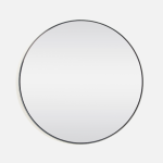 Emerging Creatives Deep Frame Round Mirror - Slim 60