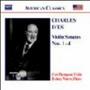Violin Sonatas Nos. 1 - 4   Thompson Waters     Cd