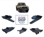 Toyota Landcruiser 70 Series Heavy Duty Mat Set Double Or Single Cab Rubber Moulded 2024