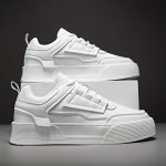 Men's Minimalist Platform Skate Shoes Breathable Non-slip Sneakers Men's Footwear