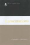 Lamentations - A Commentary Hardcover 1st Ed