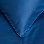 300TC Navy Blue Piped Pillowcase Set