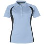 Ladies Apex Golf Shirt Light Blue