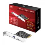 Vantec 2-PORT USB 3.1 Pcie 10GBPS USB C & USB Type-a