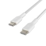 Belkin Boostcharge Braided Cable Usb-c 1M White 2 Pack