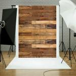 Photo Studio Prop Wood Grain Background Cloth SIZE:1.5M X 2.1M 213