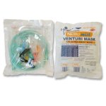 Healthease Oxygen Mask Venturi With Tubing 6 Diluters