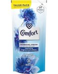 Comfort Morning Fresh Concentrated Laundry Fabric Softener Refill 800ML