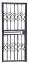 Security Gate/burglar Door W 800MMX H2000MM Charcoal