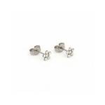 Sterling Silver Crystal Daisy Sensitive