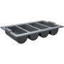 Cutlery Tray 4 Div. Grey - 520X290X90MM