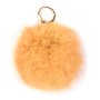 ACC-00014 - Light Brown Pom Pom Keychain