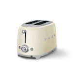 Smeg 2-SLOT Toaster - 50'S Style Cream