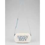 Sissy Boy Wren Woven Crossbody Bag In Pale Blue - Pale Blue Onesize