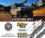 Suzuki Jimny Gen 3 RAW 4X4 Off Road Suspension Kit For