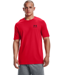 Under Armour Sportstyle Left Chest Red - Red 5XL