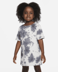 Nike Skye Cloud Wash Dress In Dark Grey - Dark Grey 6