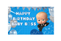 Baby Boss Theme Birthday Banner - Party Decor