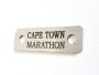 Cape Town Marathon Laser Etched Shoe Lace Tag - Dc Designers