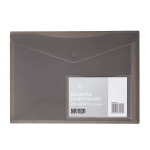 Meeco Executive Magnetic Carry Folder Charcoal