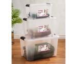 Mambos Clear Storage Set 52L 32L 15L