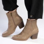 Karen Ankle Boot - Bronze - 8