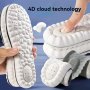 Comfort Air Cushion Insoles - Shock-absorbing Breathable Eva Material For Basketball & Running Shoes