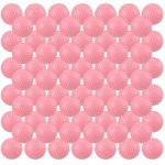 Junkin 80 Pcs Foam Golf Balls Practice Balls Realistic Feel And Flight Sport Training For Indoor Or Outdoor Backyard Golf Traini