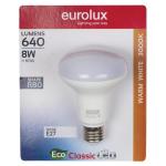 Eurolux R80 Reflector Complimentary E27 LED 8W G1093WW