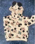H&m Brown Mickey Mouse Hoodie 12 18M