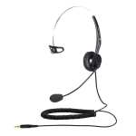 Calltel T400 Mono-ear Noise-cancelling Headset - Single 3.5MM Jack