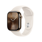 Apple Pre-owned Watch Series 10 Gps + Cellular 46MM Gold Titanium Case
