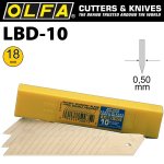 Olfa Double Segmented Heavy Duty Blades LBD-10 10 PACK 18MM