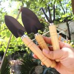 3PCS SET Flower Planting Tools Household Vegetable Planting Gardening Garden Art Pine Soil Flower Shovel Pot Flower Planting Too