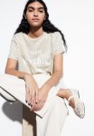 Printed T-Shirt - Light Beige R Veries