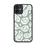 Custom Printed Tpu Cases - Apple Iphone 12 MINI & 39 Green Smiley& 39 By