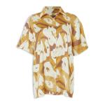 Yellow Satin Shirt