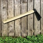 Carbon Steel Wooden Handle Garden Hoe