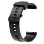 Silicone Sport Watch Band For Garmin Vivoactive 3 20MM Black