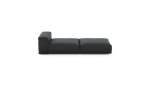 Lounger - Linen - Anthracite - 241CM X 105CM