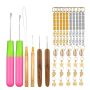 Dreadlock Crochet Hook Needle-set Of 6