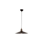 Metal Pendant With Black Inner PEN547