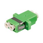Fibre Dup Lc apc Sm Midcoupler Ceramic Sleeve Grn