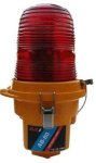 LED Aircraft Beacon Red Tempered Glass Aluminium Body 10-30 Vdc-mi-ab-led