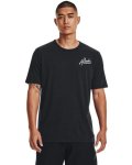 Men's Ua Snow Wash Tee - Black LG