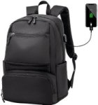 Tuff-Luv Oxford - With USB Charging Port 13 - 15.6 Backpack - Black