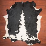 Bs Grade Nguni Hide 231 Black white L - Large Black white Panelled