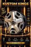 19 Inch Mercedes Benz Fitment 5 112 Pcd Black Machine Faced Alloy Wheels