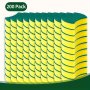 50/100/200pcs Multifunctional Cleaning Sponge Double-Sided Scouring Pad For Household Cleaning Dishwashing Sponge Premium Kitchen Sponge Durable Non-scratch Sponge Wipe Super Absorbent Cleaning Supplies Cleaning Tool